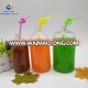 16oz 475ml transparent PET material plastic beverage bottle juice bottle