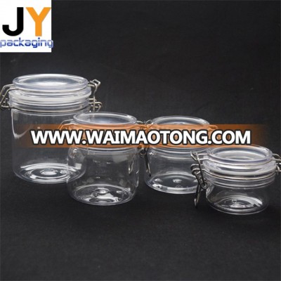 Food grade Plastic sealing jar Clip jar