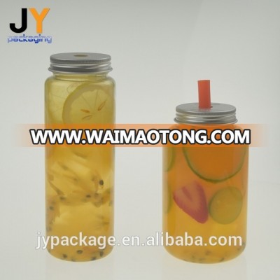 Newest PET Plastic Beverage Bottle Plastic Mason Jar for juice